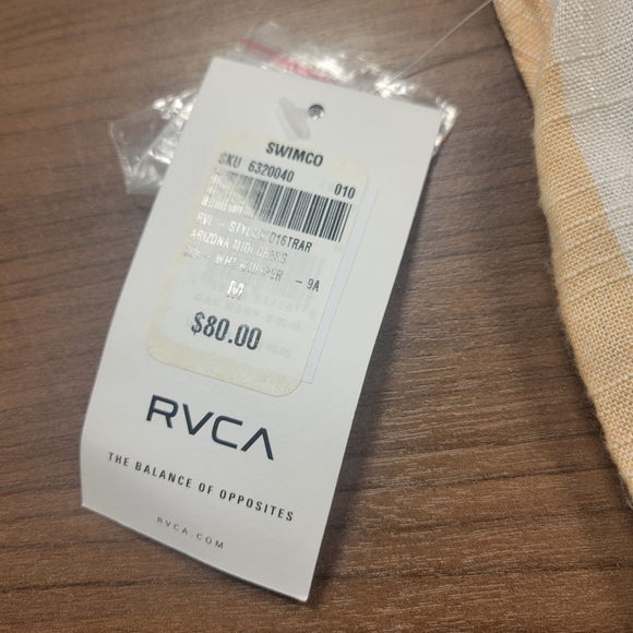 Striped, RVCA, Arizona Midi Dress - Picture 5 of 8